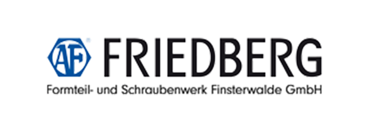 FRIEDBERG: Formteil- und Schraubenwerk Finsterwalde GmbH Logo