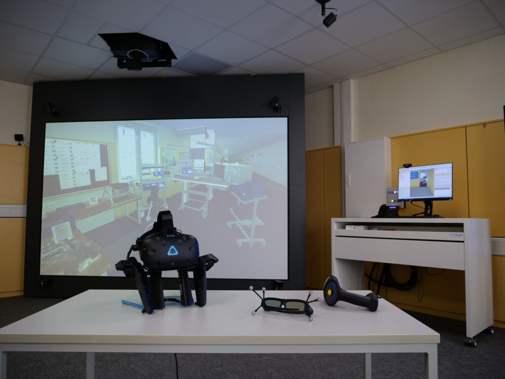 Ausschnitt des VR-Labores