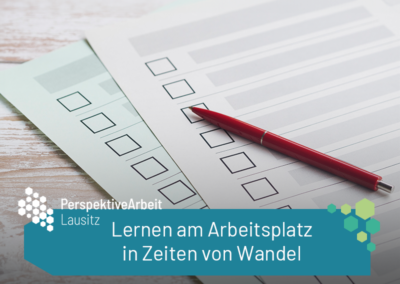 Fit für den Wandel: Wie Lausitzer Erwerbstätige am Arbeitsplatz lernen