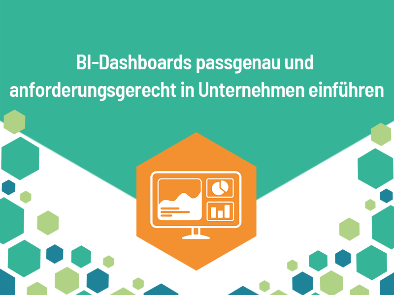 BI-Dashboards passgenau und anforderungsgerecht in Unternehmen einführen